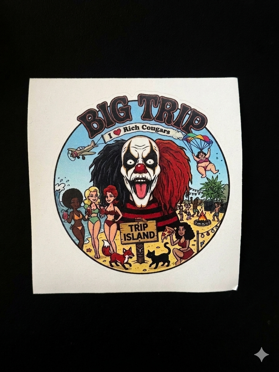 BIG TRIP STICKER